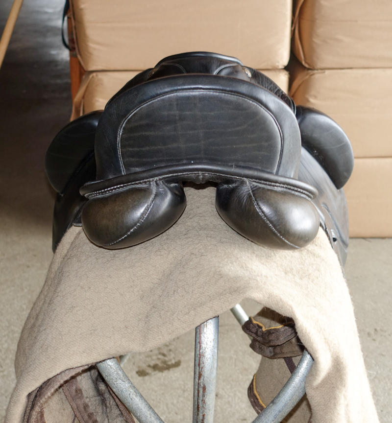 pic of Hennig Dressage Saddle back